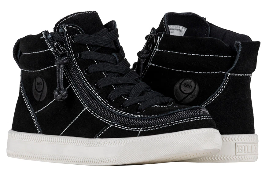 Black Suede BILLY Ten9 Street High Tops