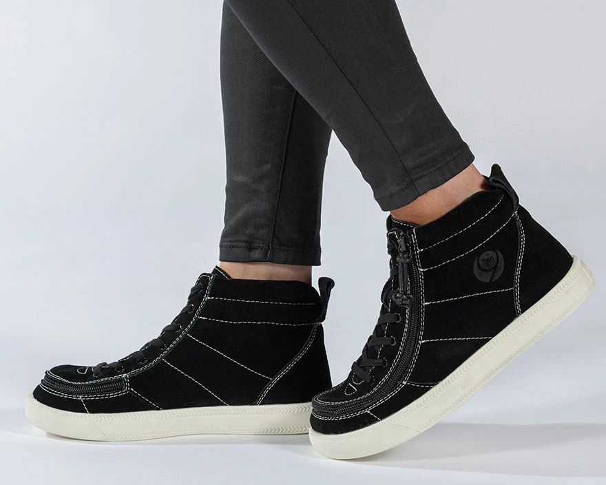 Black Suede BILLY Ten9 Street High Tops - Image 7