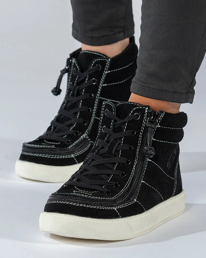 Black Suede BILLY Ten9 Street High Tops - Image 8