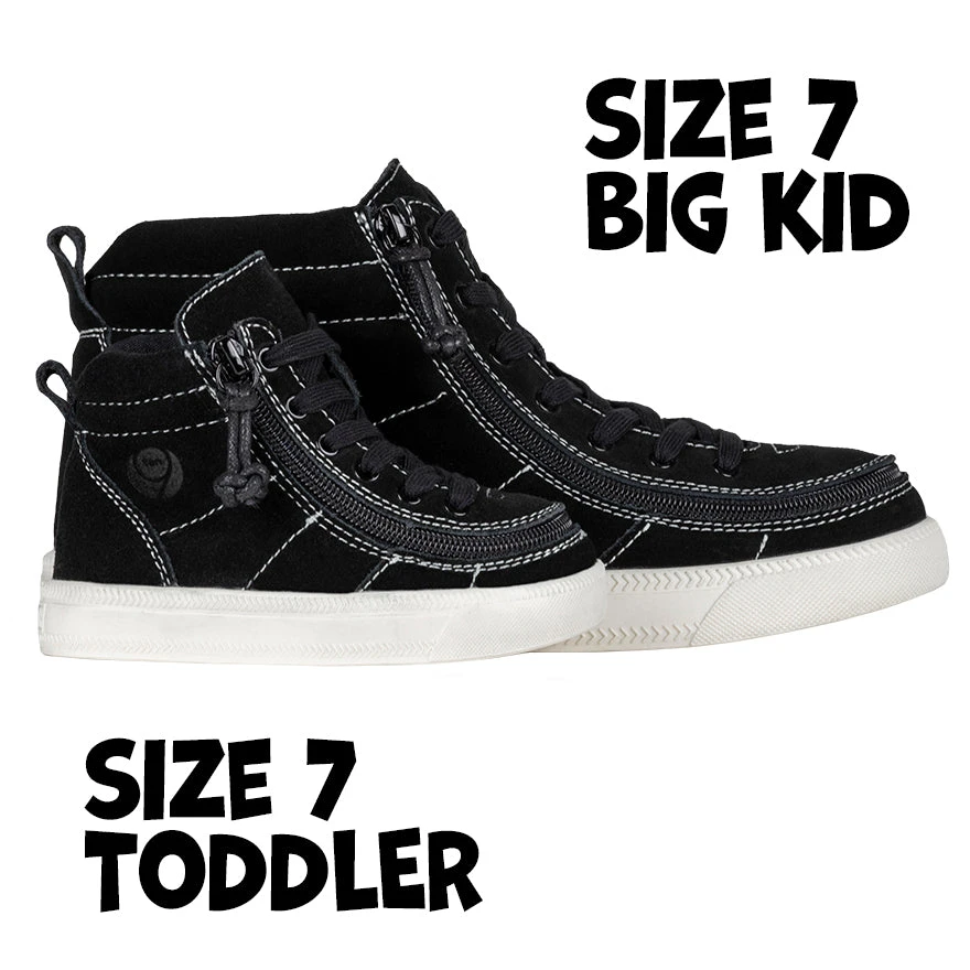 Black Suede BILLY Ten9 Street High Tops - Image 3