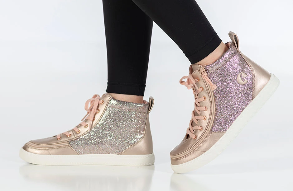 Rose Gold Unicorn BILLY Classic Lace Highs - Image 6