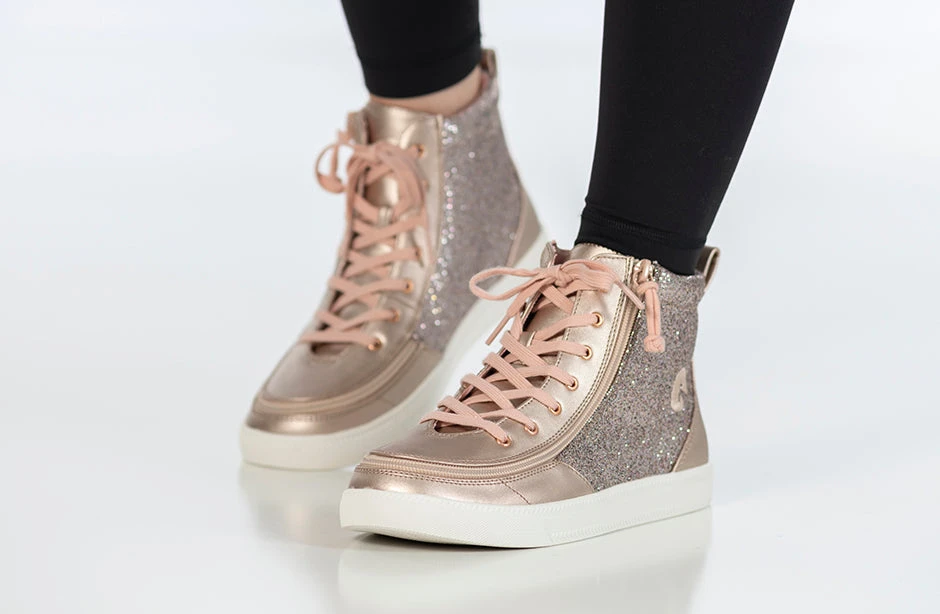 Rose Gold Unicorn BILLY Classic Lace Highs - Image 7