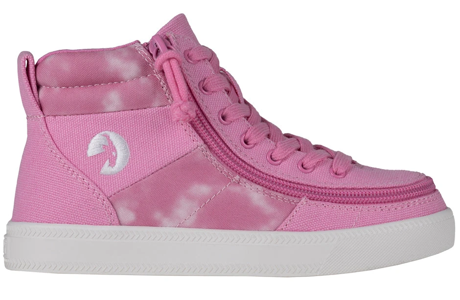 Pink Tie Dye BILLY Street High Tops - Image 2