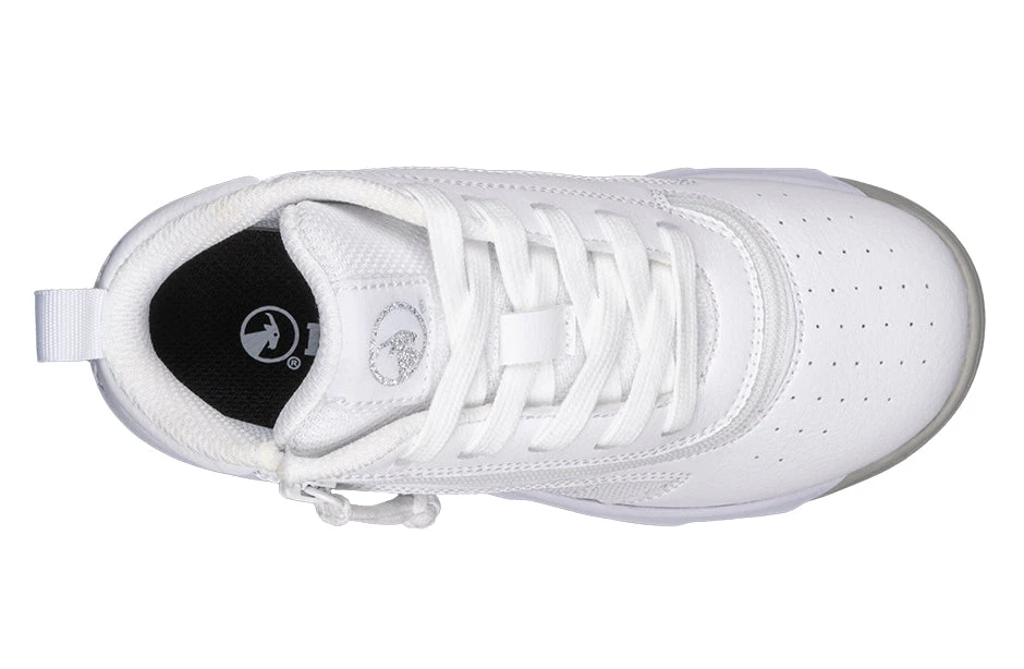 FINAL SALE - White BILLY Sport Hoop Athletic Sneakers - Image 3