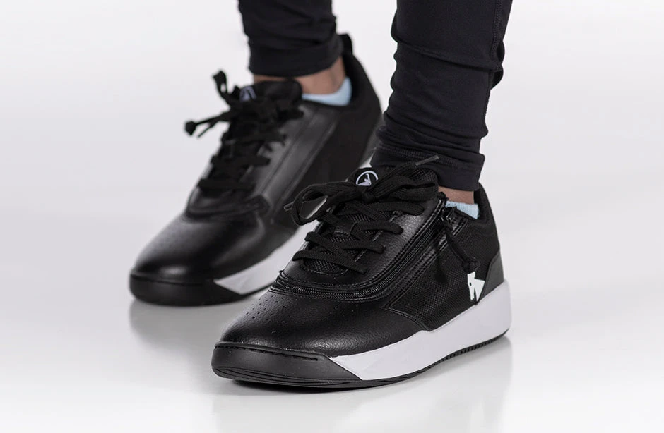 FINAL SALE - Black/White BILLY Sport Court Athletic Sneakers - Image 10