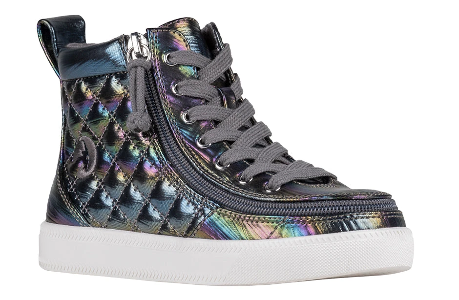 Graphite Rainbow BILLY Classic Quilt High Tops