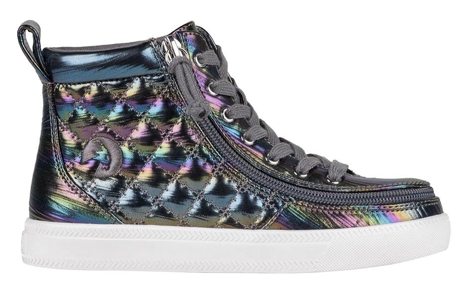 Graphite Rainbow BILLY Classic Quilt High Tops - Image 2