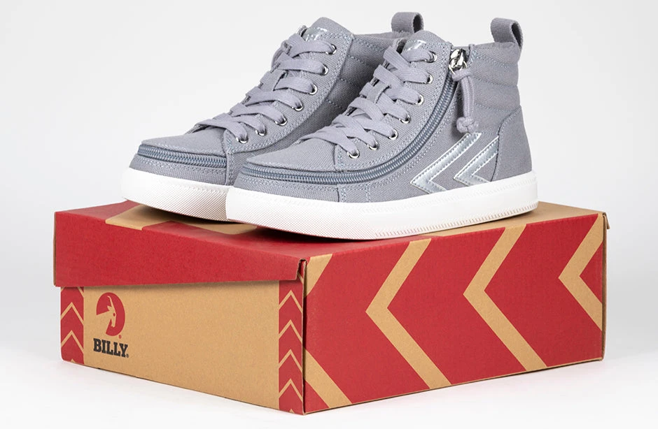 Grey/Silver BILLY CS Sneaker High Tops - Image 7