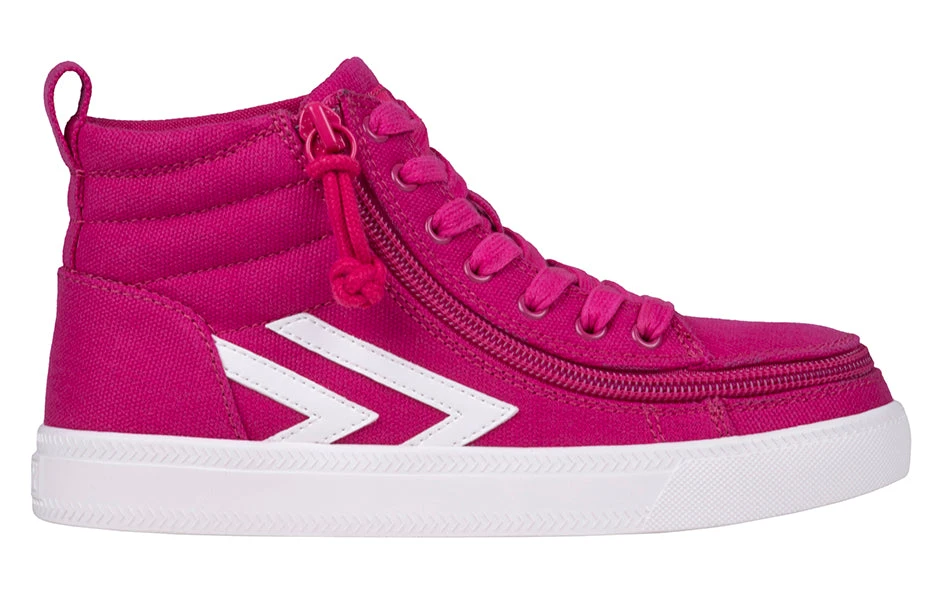Fuchsia/White BILLY CS Sneaker High Tops - Image 2