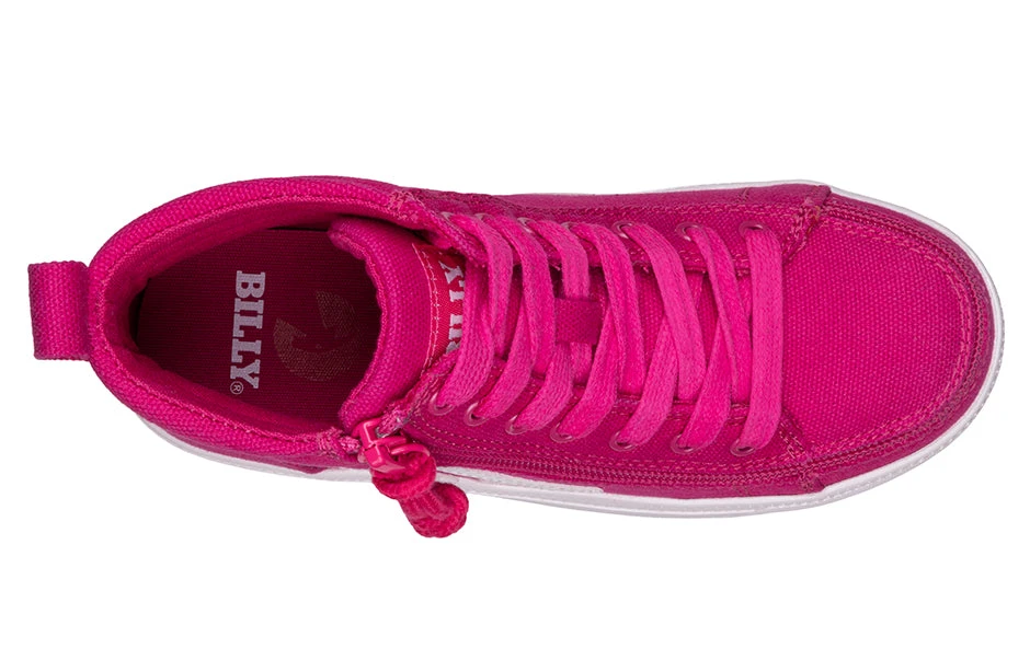 Fuchsia/White BILLY CS Sneaker High Tops - Image 4