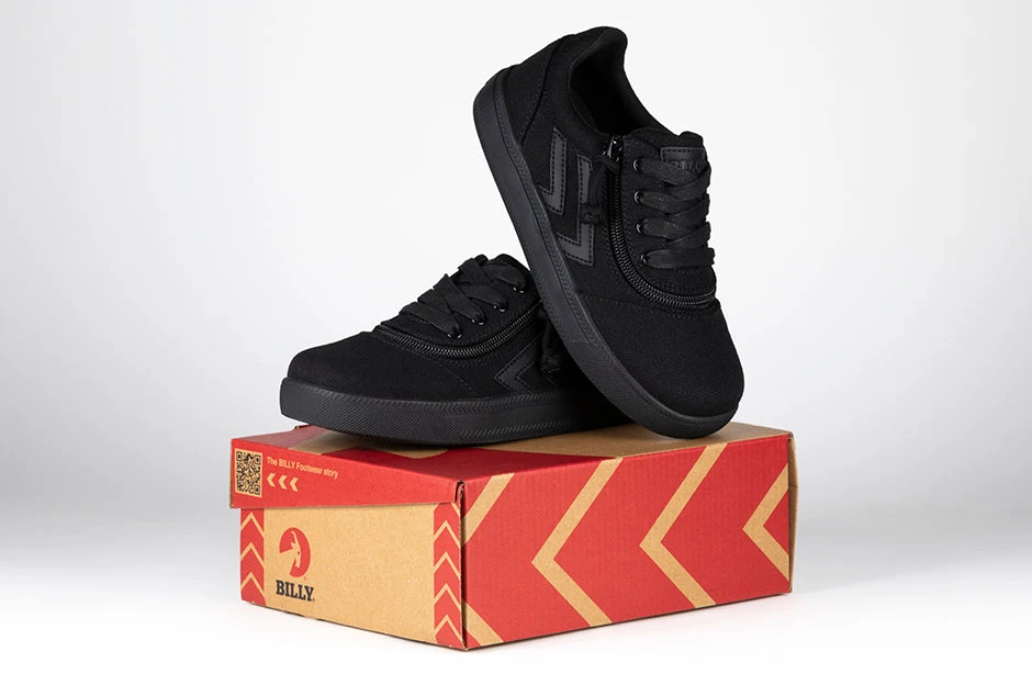 Black To The Floor BILLY CS Sneaker Low Tops - Image 9
