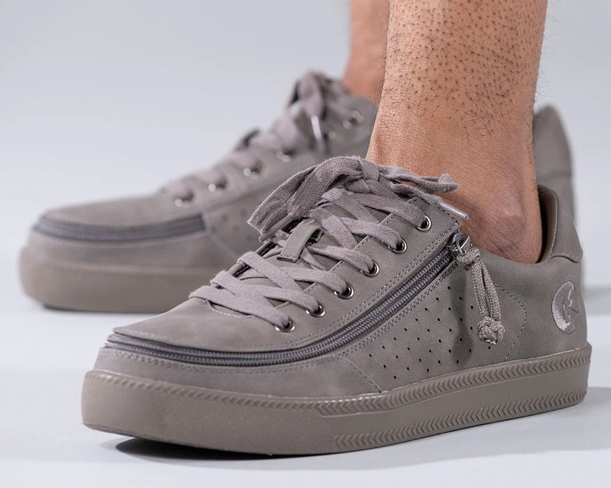 FINAL SALE - Men's Charcoal To The Floor BILLY Low Sneakers - Image 8