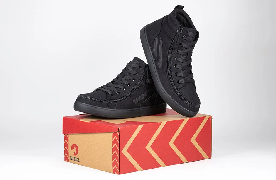 Men's Black To The Floor BILLY CS Sneaker High Tops - Image 9