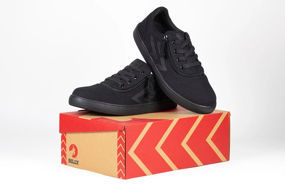 Men's Black To The Floor BILLY CS Sneaker Low Tops - Image 9