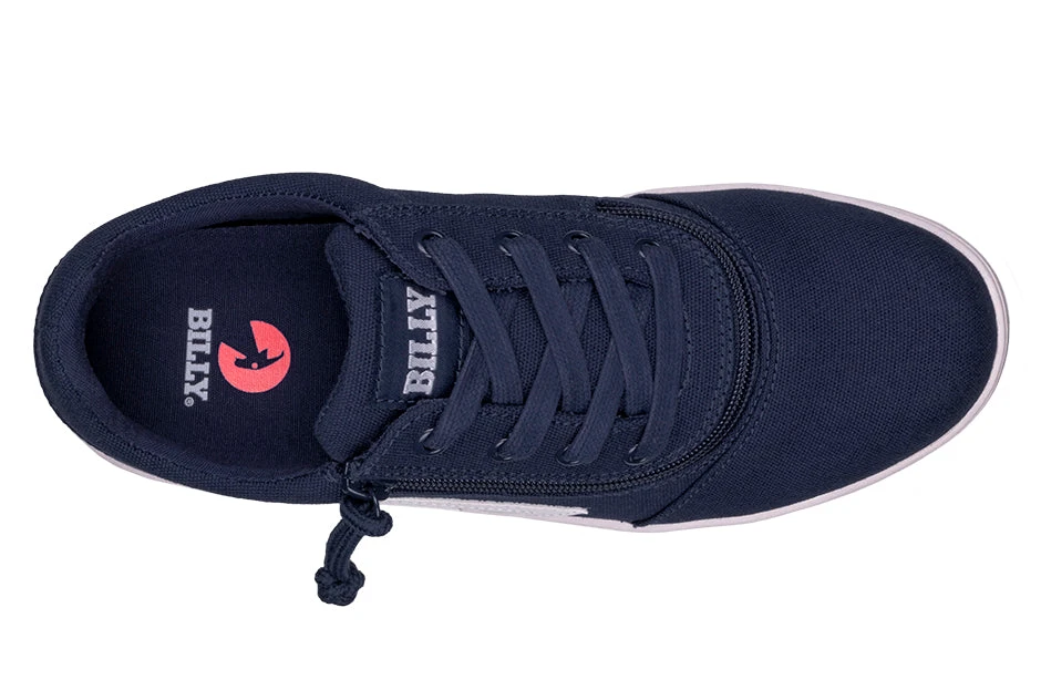 Men's Navy/White BILLY CS Sneaker Low Tops - Image 4