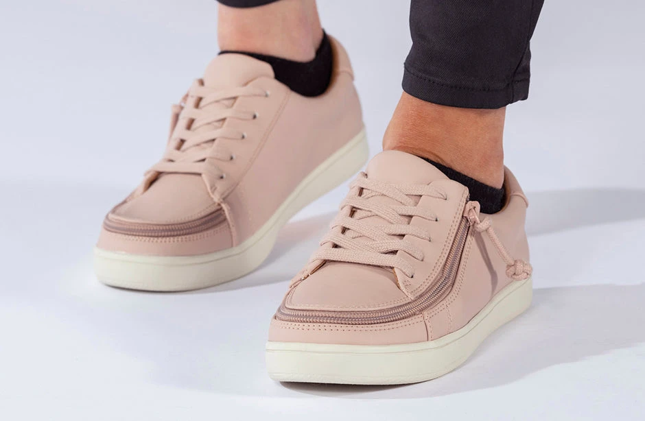 FINAL SALE - Women's Blush BILLY Sneaker Low Tops - Image 7