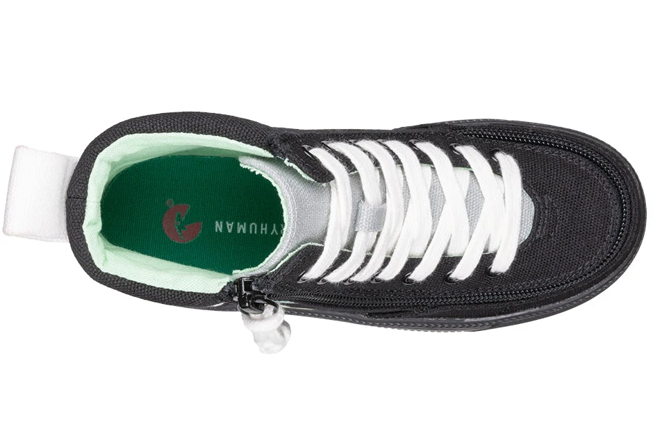 UNI Love Black Multi BILLY Classic Lace High Tops - Image 4