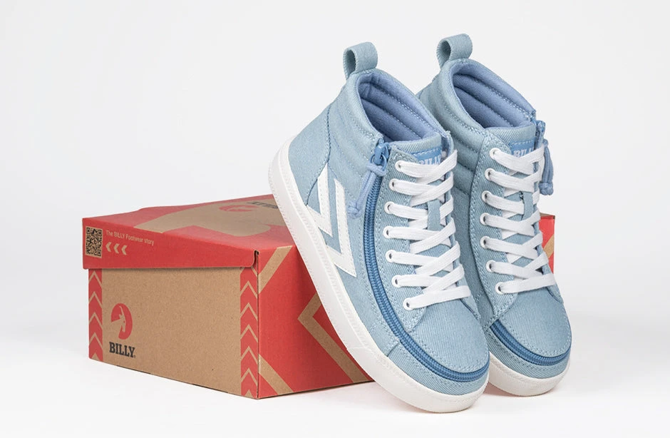 Denim/White BILLY CS Sneaker High Tops - Image 8