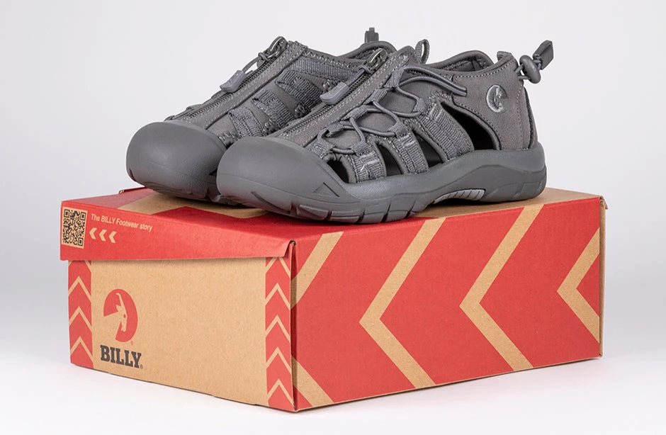 Grey BILLY River Sandals - Image 7