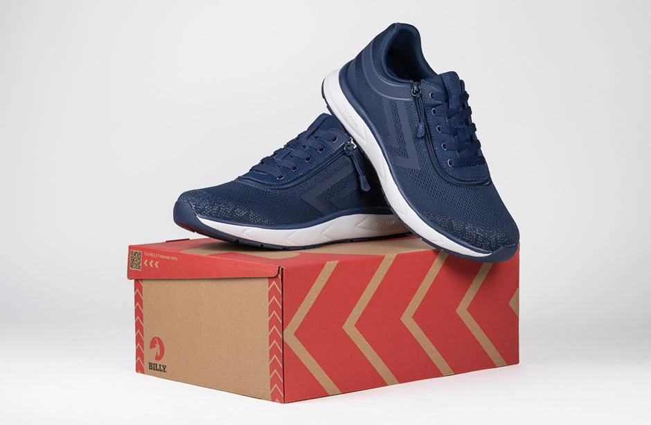 Men's Navy BILLY Sport Inclusion Too Athletic Sneakers - Image 9